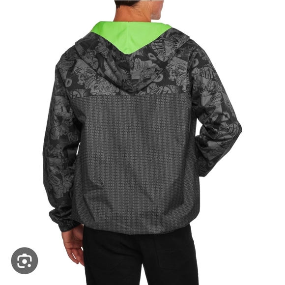 TMNT Teenage Mutant Ninja Turtles Zip Up Hoodie Jacket - Picture 2 of 7